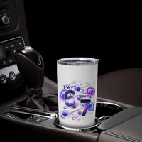 Funny Galaxy Space Birthday Tumbler Cup I Was Six Now I Am Seven - Wonder Print Shop