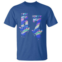Funny I Was 6 Now I Am 7 T Shirt Iridescent Effect Printed Kids Birthday - Wonder Print Shop