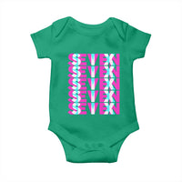 Six Seven Glitch Optical Illusion Meme Baby Onesie Funny Gen Z Alpha Gift - Wonder Print Shop