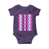 Six Seven Glitch Optical Illusion Meme Baby Onesie Funny Gen Z Alpha Gift - Wonder Print Shop