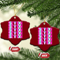 Six Seven Glitch Optical Illusion Meme Ceramic Ornament Funny Gen Z Alpha Gift - Wonder Print Shop