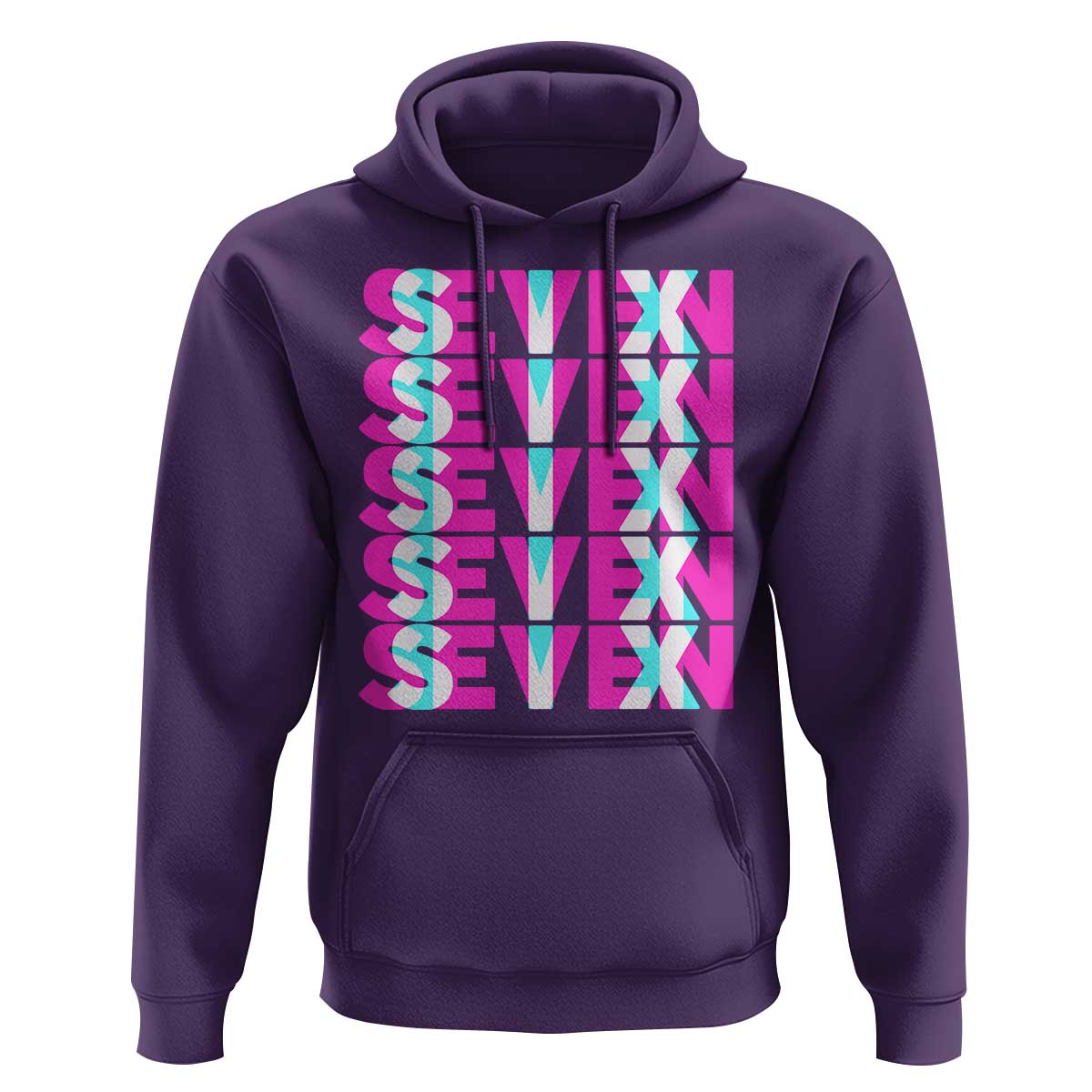 Six Seven Glitch Optical Illusion Meme Hoodie Funny Gen Z Alpha Gift - Wonder Print Shop