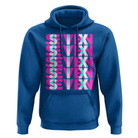 Six Seven Glitch Optical Illusion Meme Hoodie Funny Gen Z Alpha Gift - Wonder Print Shop