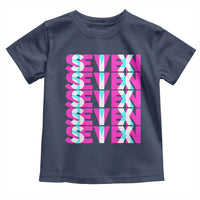 Six Seven Glitch Optical Illusion Meme Toddler T Shirt Funny Gen Z Alpha Gift - Wonder Print Shop