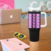 Six Seven Glitch Optical Illusion Meme Tumbler With Handle Funny Gen Z Alpha Gift - Wonder Print Shop