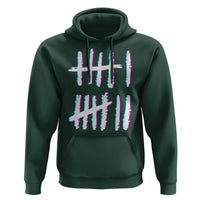 Tally Marks Six Seven Meme Hoodie Glitch Optical Illusion - Wonder Print Shop