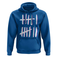 Tally Marks Six Seven Meme Hoodie Glitch Optical Illusion - Wonder Print Shop