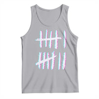 Tally Marks Six Seven Meme Tank Top Glitch Optical Illusion - Wonder Print Shop