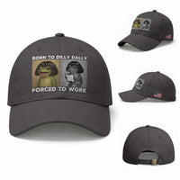 Funny Frog Meme Baseball Cap Dilly Dally Lock In Meme