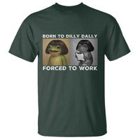 Funny Frog Meme T Shirt Dilly Dally Lock In Meme