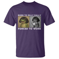 Funny Frog Meme T Shirt Dilly Dally Lock In Meme