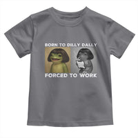 Funny Frog Meme Toddler T Shirt Dilly Dally Lock In Meme