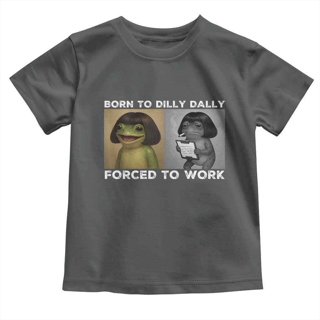 Funny Frog Meme Toddler T Shirt Dilly Dally Lock In Meme