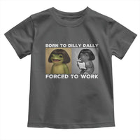 Funny Frog Meme Toddler T Shirt Dilly Dally Lock In Meme