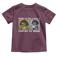 Funny Frog Meme Toddler T Shirt Dilly Dally Lock In Meme