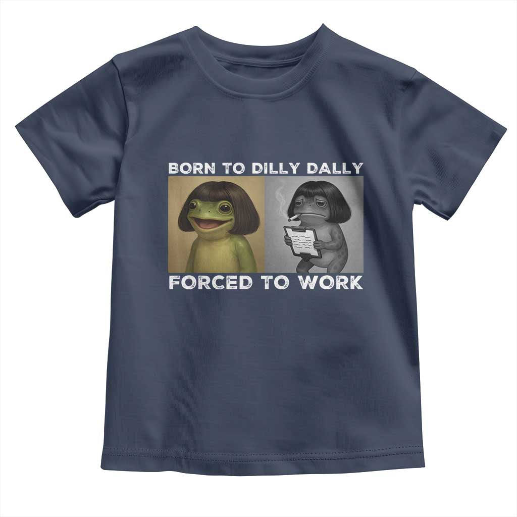 Funny Frog Meme Toddler T Shirt Dilly Dally Lock In Meme