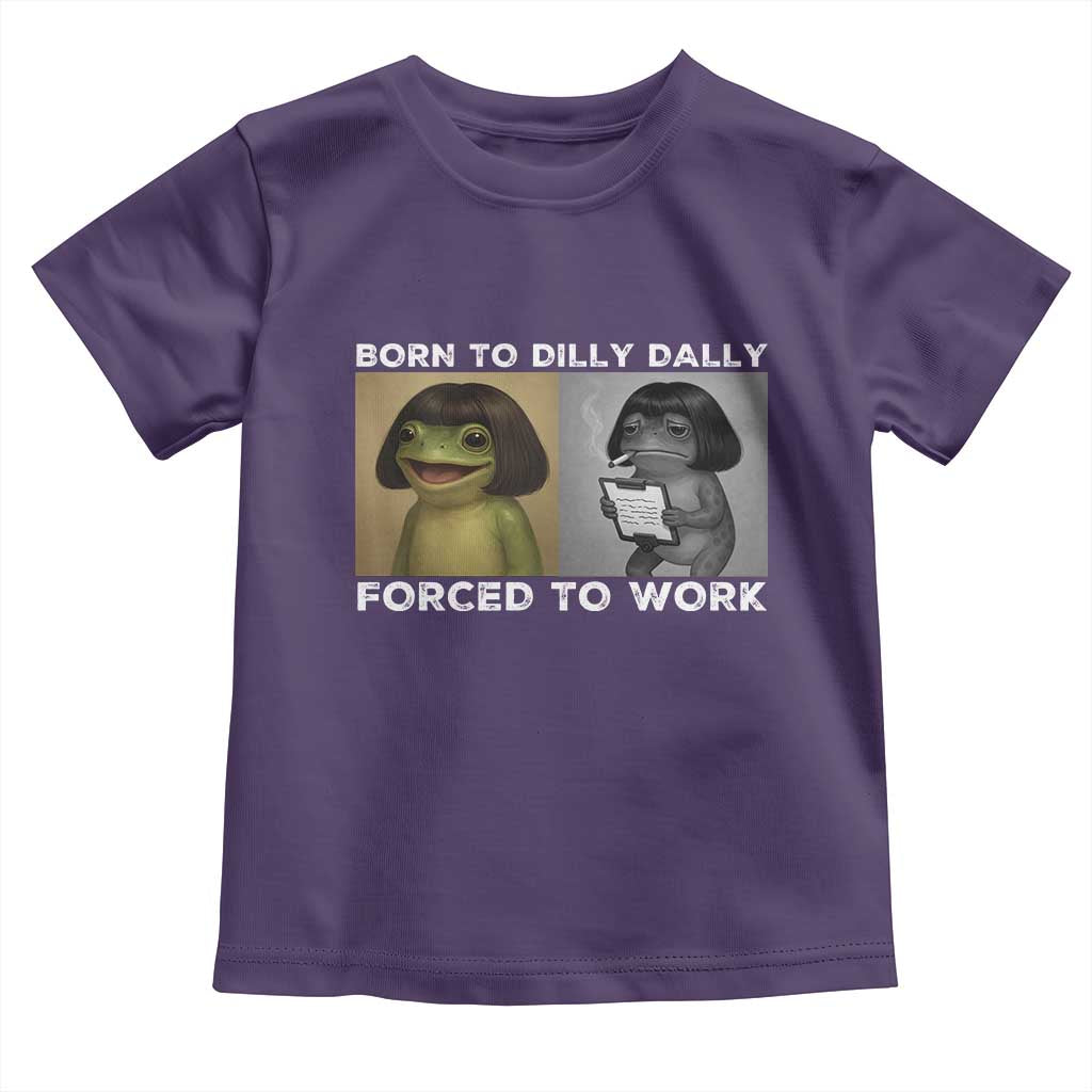 Funny Frog Meme Toddler T Shirt Dilly Dally Lock In Meme