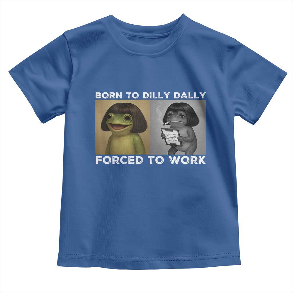 Funny Frog Meme Toddler T Shirt Dilly Dally Lock In Meme