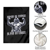 Funny Cringe Werewolf Memes Garden Flag Human By Chance Alpha By Choice