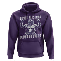 Funny Cringe Werewolf Memes Hoodie Human By Chance Alpha By Choice