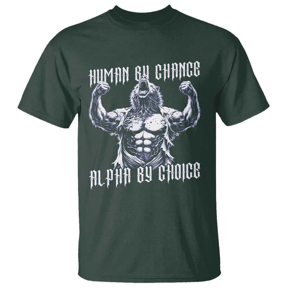 Funny Cringe Werewolf Memes T Shirt Human By Chance Alpha By Choice