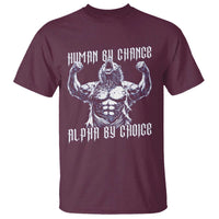 Funny Cringe Werewolf Memes T Shirt Human By Chance Alpha By Choice