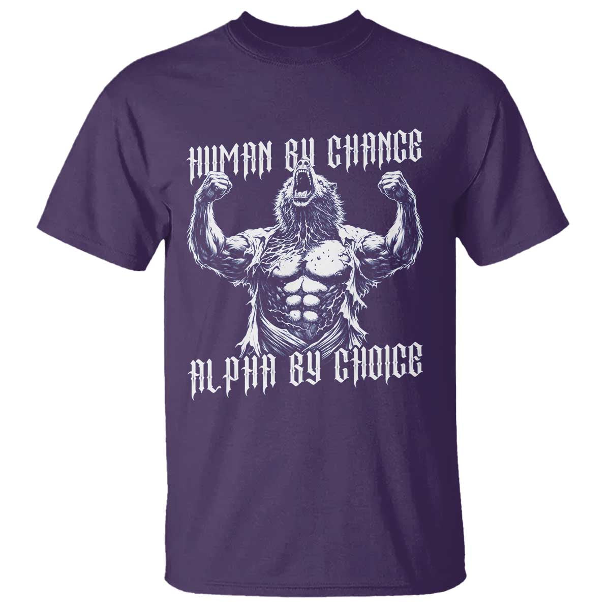 Funny Cringe Werewolf Memes T Shirt Human By Chance Alpha By Choice