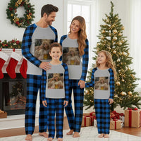 Funny Smoking And Drinking Doll Meme Plaid Pajama Set Weekend Relaxation