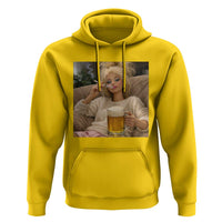 Funny Smoking And Drinking Doll Meme Hoodie Weekend Relaxation