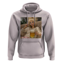 Funny Smoking And Drinking Doll Meme Hoodie Weekend Relaxation