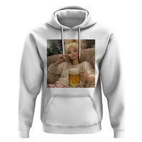 Funny Smoking And Drinking Doll Meme Hoodie Weekend Relaxation