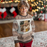 Funny Smoking And Drinking Doll Meme Ugly Christmas Sweater Weekend Relaxation