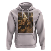 Funny Selfie Doll Meme Hoodie Aesthetic Doll Face Graphic