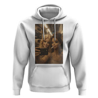 Funny Selfie Doll Meme Hoodie Aesthetic Doll Face Graphic