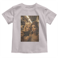 Funny Selfie Doll Meme Toddler T Shirt Aesthetic Doll Face Graphic