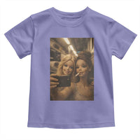Funny Selfie Doll Meme Toddler T Shirt Aesthetic Doll Face Graphic