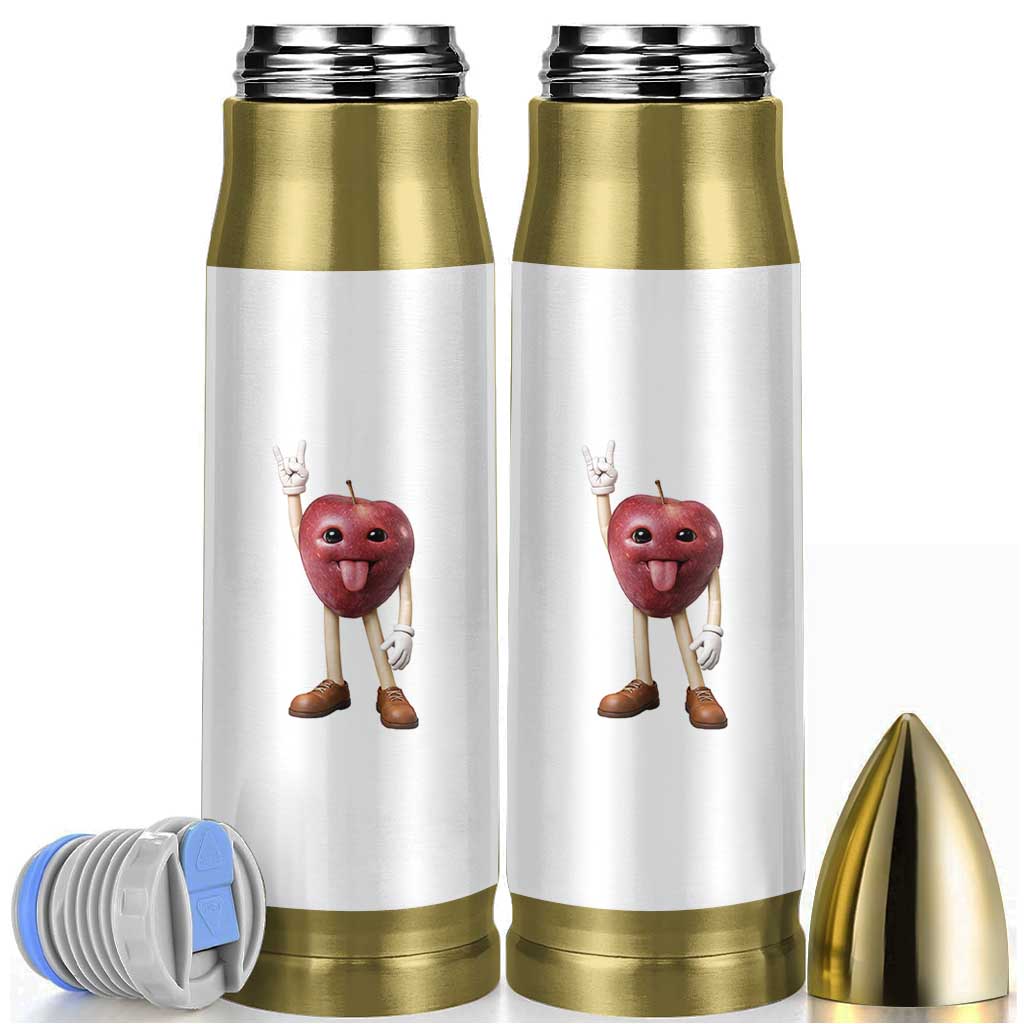 Funny Apple With Face Wapple Meme Bullet Tumbler