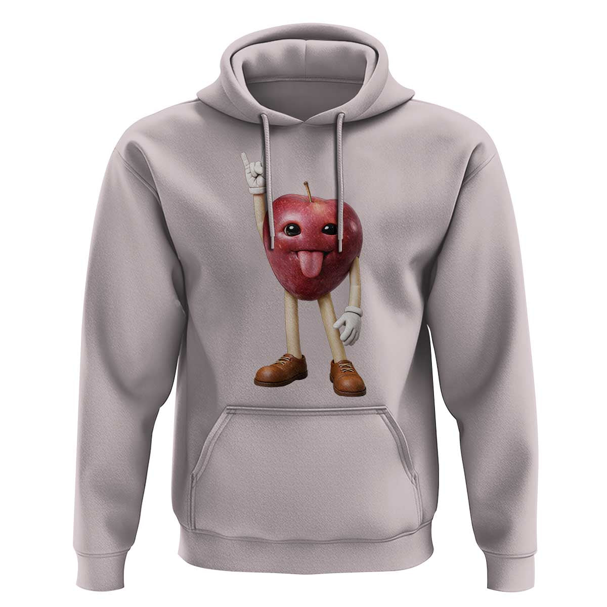 Funny Apple With Face Wapple Meme Hoodie