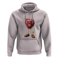 Funny Apple With Face Wapple Meme Hoodie