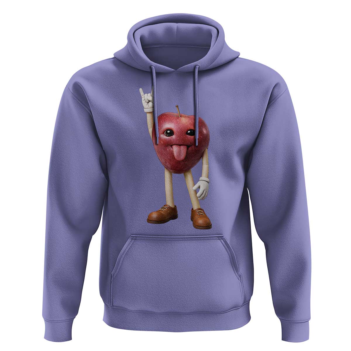 Funny Apple With Face Wapple Meme Hoodie