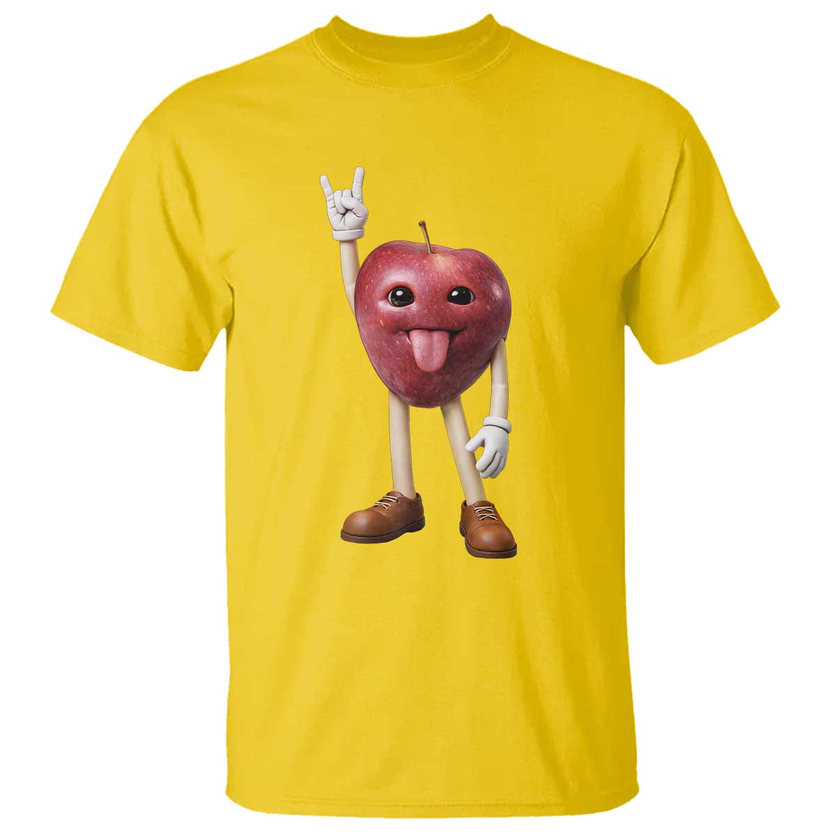 Funny Apple With Face Wapple Meme T Shirt