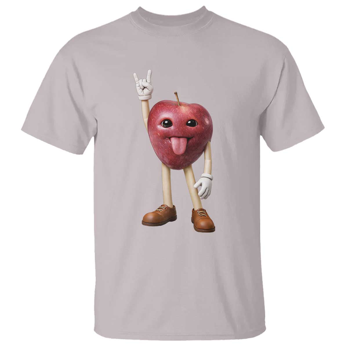 Funny Apple With Face Wapple Meme T Shirt