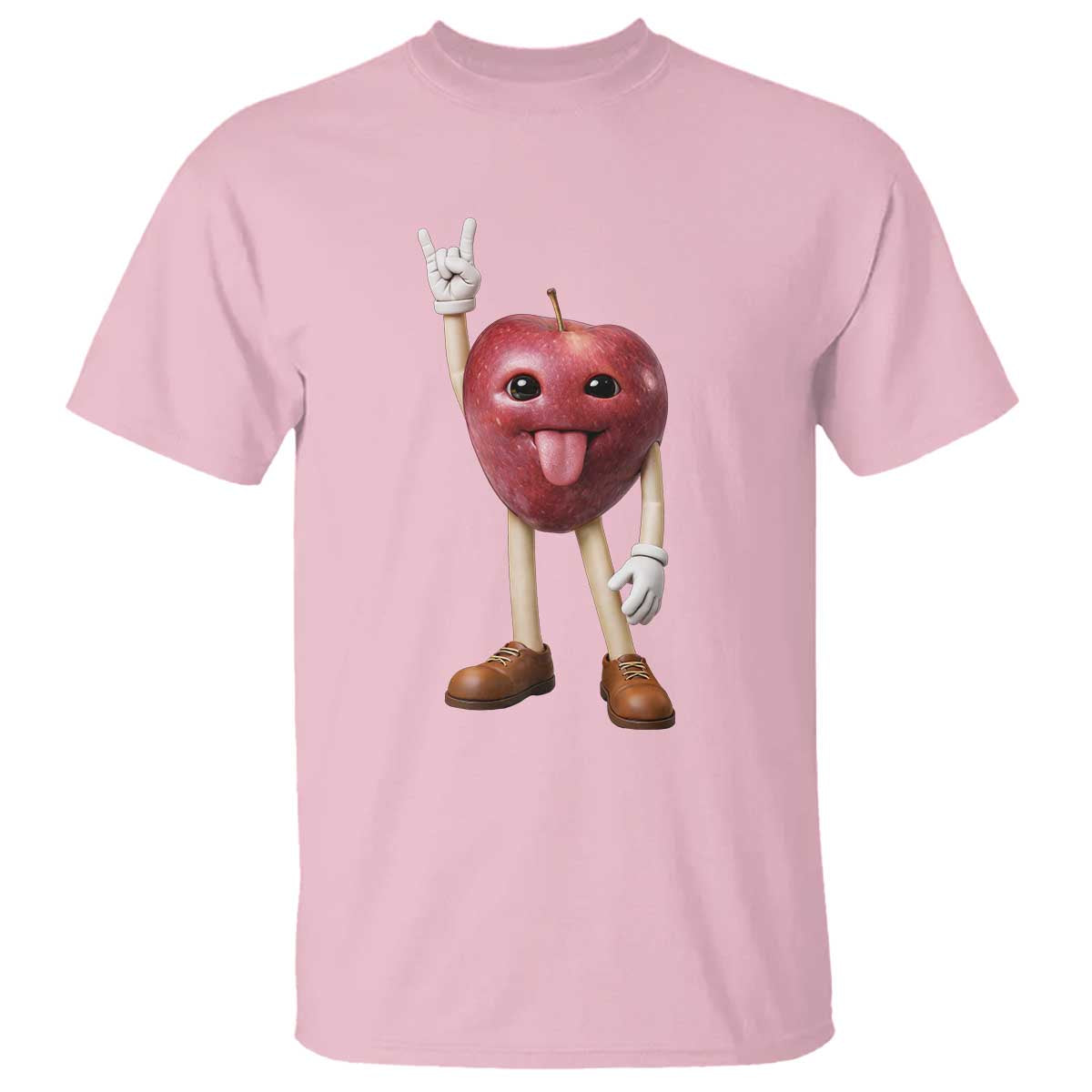 Funny Apple With Face Wapple Meme T Shirt