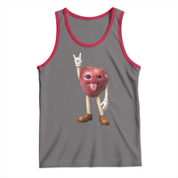 Funny Apple With Face Wapple Meme Tank Top