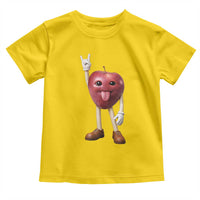 Funny Apple With Face Wapple Meme Toddler T Shirt