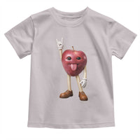 Funny Apple With Face Wapple Meme Toddler T Shirt