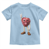Funny Apple With Face Wapple Meme Toddler T Shirt