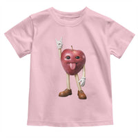 Funny Apple With Face Wapple Meme Toddler T Shirt