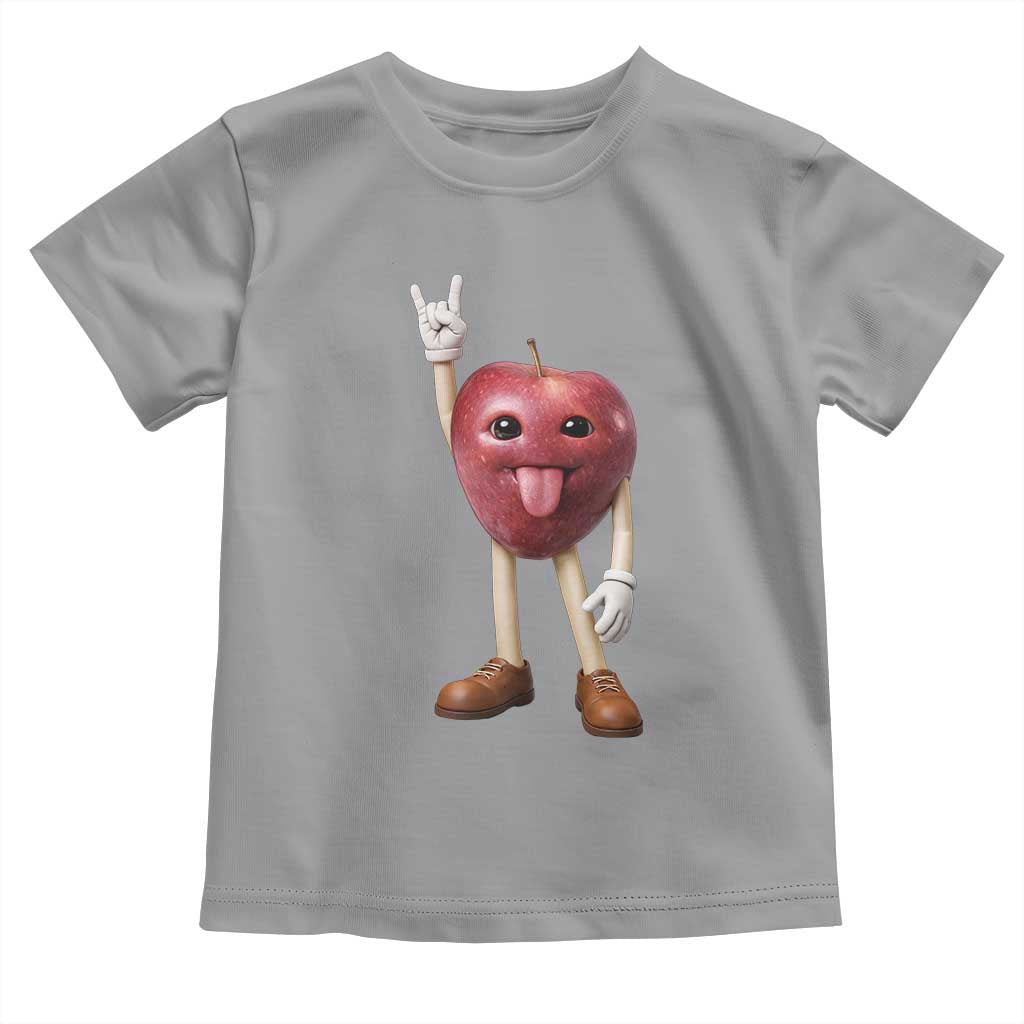 Funny Apple With Face Wapple Meme Toddler T Shirt