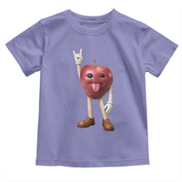 Funny Apple With Face Wapple Meme Toddler T Shirt